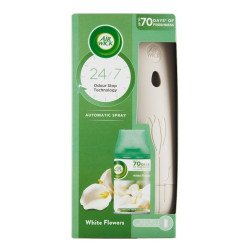 Légfrissítő készülék utántöltővel 250 ml AirWick Freshmatic Frézia&Jázmin Iroda üzemeltetés, munkavédelem AirWick