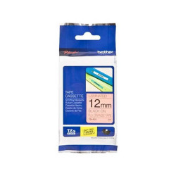Feliratozógép szalag, Brother TZEB31 12mmx5m ORIGINAL fekete/narancs Irodatechnika, kellékei Brother