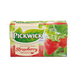 Fekete tea 20x1,5 g Pickwick, eper Teák Pickwick