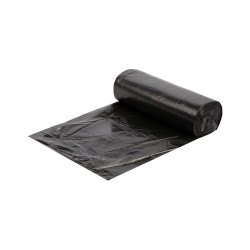 Szemeteszsák 20 liter 50 x 50 cm 10 mikron 20 db/tekercs fekete Iroda üzemeltetés, munkavédelem Egyéb