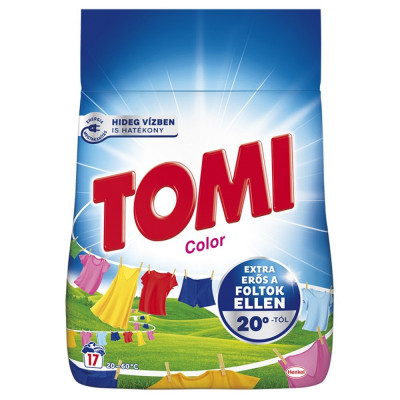 Mosópor 1,01 kg (20 mosás) színes ruhákhoz Tomi Color