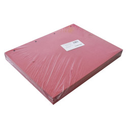 Elválasztólap, A4, 225x297mm, karton 100 db/csomag, Fornax piros Író- irodaszer, papíráru Fornax