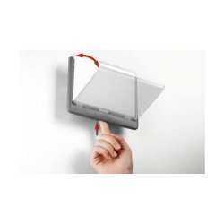 Irányítótábla, 149x148,5mm, Durable szürke Irodatechnika, kellékei Durable