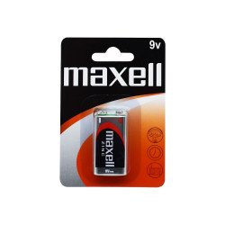 Elem 9V-os 6LR61 féltartós 1 db/csomag, Maxell Irodatechnika, kellékei Maxell