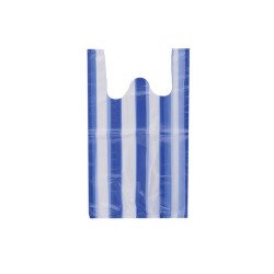 Ingvállas táska 280 x 500 mm 500 db/csomag kék-fehér csíkos Iroda üzemeltetés, munkavédelem Egyéb