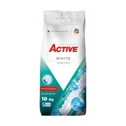 Mosópor 10 kg (130 mosás) zsákos fehér ruhákhoz Active White Iroda üzemeltetés, munkavédelem Egyéb