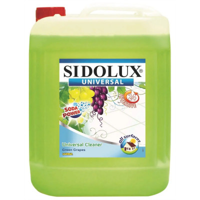 Általános tisztítószer 5 liter Sidolux Universal Soda Power Zöld Szőlő Általános tisztítószer 5 liter Sidolux Universal Soda Power Zöld Szőlő