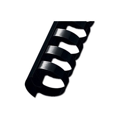 Spirál műanyag, 45mm, 50 db/doboz, Fornax fekete Spirál műanyag, 45mm, 50 db/doboz, Fornax fekete