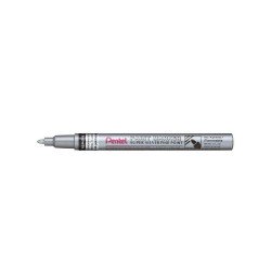 Lakkmarker 1,5mm, kerek Pentel ezüst Író- irodaszer, papíráru Pentel