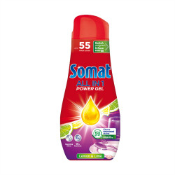 Mosogatógél 990 ml All in One Somat Lemon Iroda üzemeltetés, munkavédelem Somat
