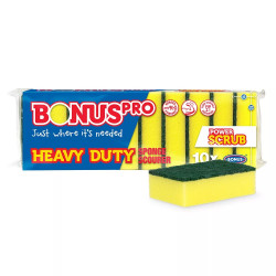 Mosogatószivacs 10 db/csomag BonusPRO Heavy Duty B520 Iroda üzemeltetés, munkavédelem Bonus