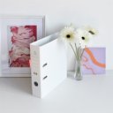 Iratrendező A4, 7,5cm, két oldalt PP borítás, Bluering® Premium fehér