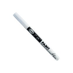 Lakkmarker 0,8mm, kerek fehér Író- irodaszer, papíráru Egyéb
