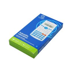 Számológép tudományos 240 funkciós, Bluering® kék Irodatechnika, kellékei Bluering