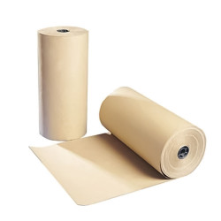 Csomagolópapír tekercs, középfinom, világosbarna, 30 kg/tekercs, 100 cm széles Javítás, ragasztás, csomagolás Bluering