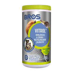 Csiga- és meztelencsigaölő szer 250 g Bros Iroda üzemeltetés, munkavédelem Bros