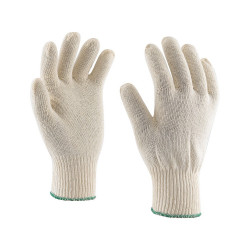 Cérnakesztyű 2 szálas kötött méret: 10 Impala törtfehér Iroda üzemeltetés, munkavédelem Impala