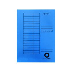 Iratgyűjtő, táblázatos pólyás dosszié A4, 230g. karton Bluering® kék Író- irodaszer, papíráru Bluering
