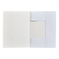 Iratgyűjtő, táblázatos pólyás dosszié A4, 230g. karton Bluering® fehér Író- irodaszer, papíráru Bluering