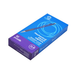 Nyomósirón ergonomikus 0,5mm, sötétkék műanyag test, fekete fogórésszel, Bluering® Zaphire Író- irodaszer, papíráru Bluering