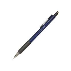 Nyomósirón ergonomikus 0,7mm, sötétkék műanyag test, fekete fogórésszel, Bluering® Zaphire Író- irodaszer, papíráru Bluering