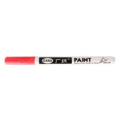 Lakkmarker 0,8mm, kerek piros Író- irodaszer, papíráru Egyéb