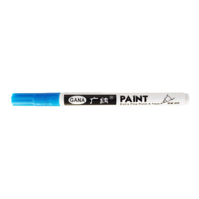 Lakkmarker 0,8mm, kerek kék Lakkmarker 0,8mm, kerek kék