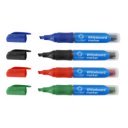 Táblamarker 2,2-5,2mm, vágott hegyű, cserélhető betétes, Bluering piros