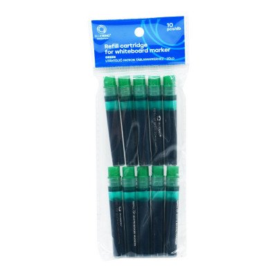 Utántöltő patron cserélhető betétes táblamarkerhez Bluering zöld Utántöltő patron cserélhető betétes táblamarkerhez Bluering zöld