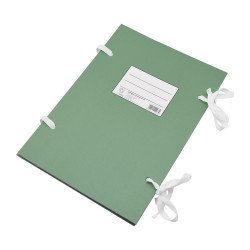 Szalagos irományfedél A4, 1m-es szalaggal Bluering® zöld Író- irodaszer, papíráru Bluering