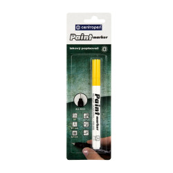 Lakkmarker 0,7mm, vékony metál hegy Centropen 9211 sárga Író- irodaszer, papíráru Centropen