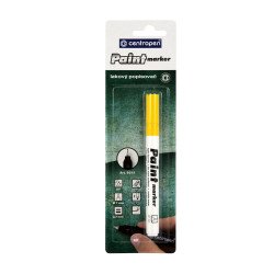 Lakkmarker 0,7mm, vékony metál hegy Centropen 9211 sárga Író- irodaszer, papíráru Centropen