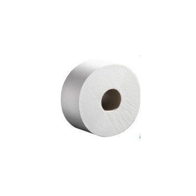 Toalettpapír 2 rétegű közületi átmérő: 19 cm 100 % cellulóz laponkénti belső adagolású 12 tekercs/karton hófehér Toalettpapír 2 rétegű közületi átmérő: 19 cm 100 % cellulóz laponkénti belső adagolású 12 tekercs/karton hófehér