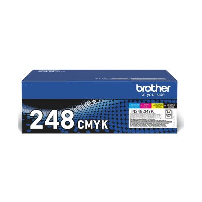 Brother TN248 toner pack BCMY ORIGINAL 1K Brother TN248 toner pack BCMY ORIGINAL 1K