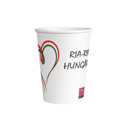 Pohár 320 ml papír 6 db/csomag mintás Ria-ria Hungária design, szurkolói Magyarország Iroda üzemeltetés, munkavédelem Egyéb