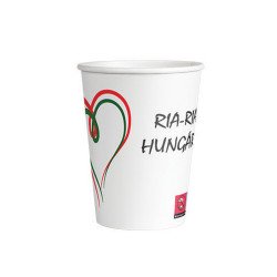 Pohár 320 ml papír 6 db/csomag mintás Ria-ria Hungária design, szurkolói Magyarország Iroda üzemeltetés, munkavédelem Egyéb