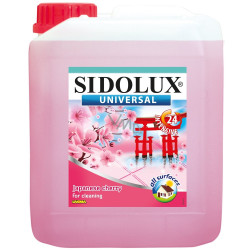 Általános tisztítószer 5 liter Sidolux Universal Soda Power Japán cseresznye Iroda üzemeltetés, munkavédelem Sidolux