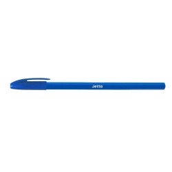 Golyóstoll 0,7mm eldobható, hatszögletű test kupakos Bluering® Jetta, írásszín kék Író- irodaszer, papíráru Bluering