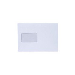 Boríték LC/5 szilikonos bélésnyomott bal ablak 45x90mm 162x229mm B20A60 Bluering® fehér Író- irodaszer, papíráru Bluering