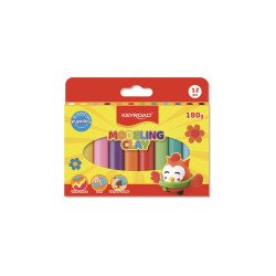 Gyurma készlet, 12 x 15 g, Keyroad Író- irodaszer, papíráru Keyroad