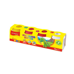 Modellező gyurma, 4 x 75 g, Keyroad