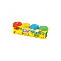 Modellező gyurma, 4 x 75 g, Keyroad Író- irodaszer, papíráru Keyroad