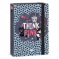 Füzetbox, A4, Ars Una THINK-PINK (5285) 23 Író- irodaszer, papíráru Ars Una