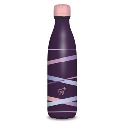 Fémkulacs duplafalú 500ml Ars Una Ribbon-purple (5168) 22 Író- irodaszer, papíráru Ars Una