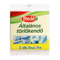 Törlőkendő általános 3 db/csomag Hewa Iroda üzemeltetés, munkavédelem Hewa