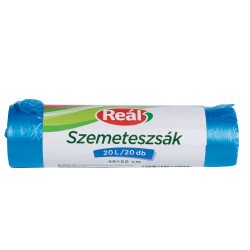 Szemeteszsák 20 liter 49 x 50 cm 20 db/tekercs kék Iroda üzemeltetés, munkavédelem Egyéb