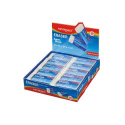 Radír, 20 db/display, Keyroad Tec TPE, fehér Író- irodaszer, papíráru Keyroad