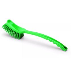 Kefe kézi műanyag hosszú nyéllel 0,5 mm Aricasa/Igeax zöld_1006GM Iroda üzemeltetés, munkavédelem Aricasa