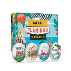 Radír, flamingó, 36 db/display, Silka Író- irodaszer, papíráru Silka