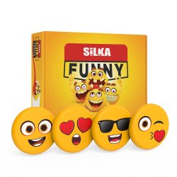 Radír, smile-nagy, 36 db/display, Silka Író- irodaszer, papíráru Silka